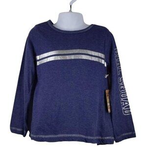 Girls Blue long sleeve shirt with "girl Squad"(NWT)5/6